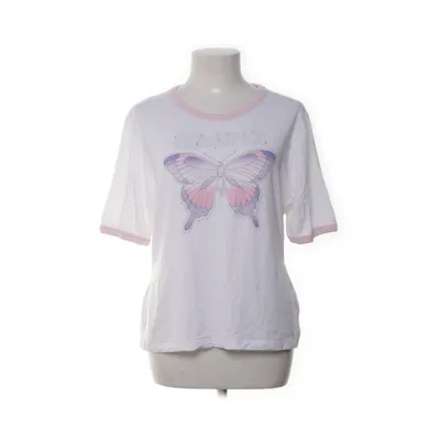T-shirt (White, Pink, Multicolored) from Ganni