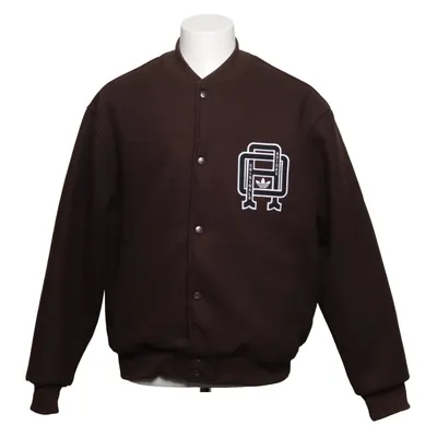 Collegejakke (Brun) fra Adidas Originals Akryl, Bomuld, Elastan, Genanvendt polyester, Uld