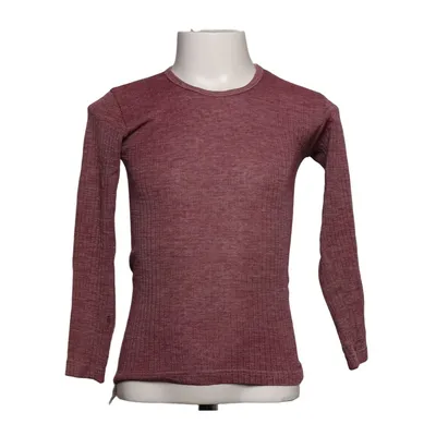 Langærmet t-shirt (Rød) fra Cosilana Bomuld, Silke, Uld