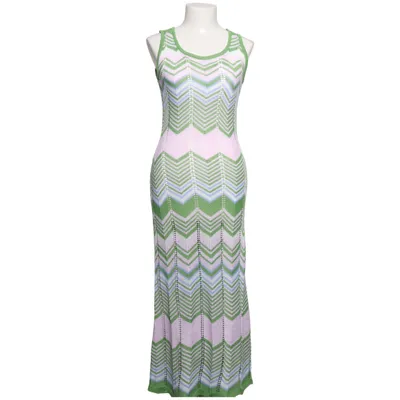 Maxikleid (Grün, Pink, Blau) von Shein Polyester
