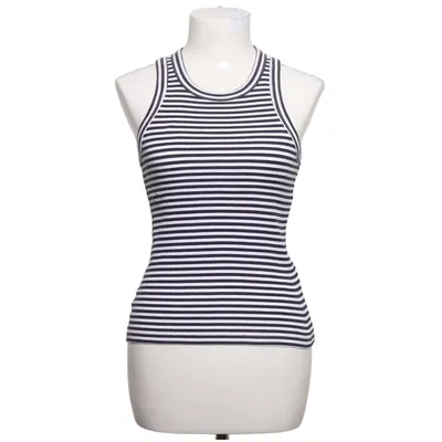 Tank Top (Black, White) from Pigalle Cotton, Elastane