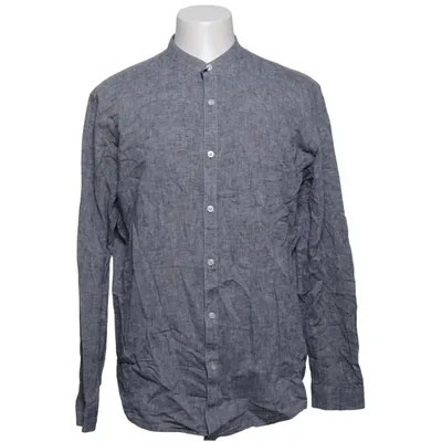 Shirt (Gray) from Lindbergh White Cotton, Linen