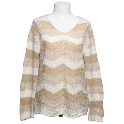 Tröja (Beige, Vit) från Simple Wish Akryl, Mohair, Nylon, Ull