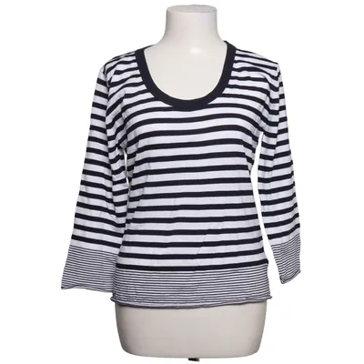 Lange mouwen shirt (Blauw, Wit) van Alain Manoukian Polyamide, Viscose