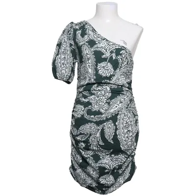 Robe (Vert, Blanc) de Maxi Coton, Élasthane