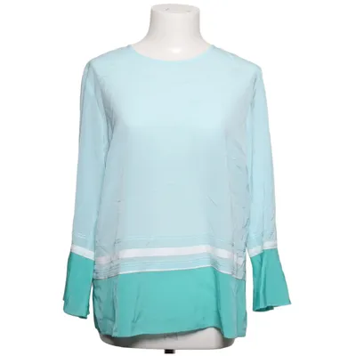 Blouse (Bleu, Vert) de Marc Cain Soie, Viscose