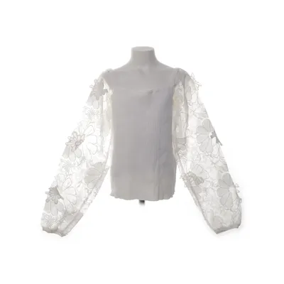 Blouse (Wit) van River Island Viscose, Nylon, Polyester