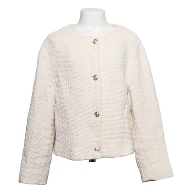 Blazer (Beige) from Zara Cotton, Elastane