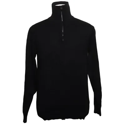 Sweater (M-3020-Kwo) from Petrol Polyamide, Viscose