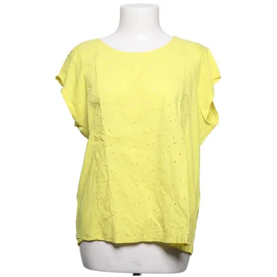 Top (Gul) fra Linen Blend Bomuld