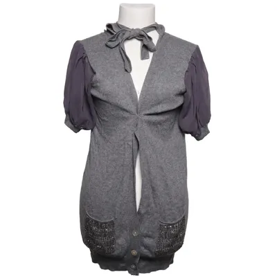 Cardigan (Grijs) van Avoca Anthology Kasjmier, Merinowol, Polyamide, Viscose