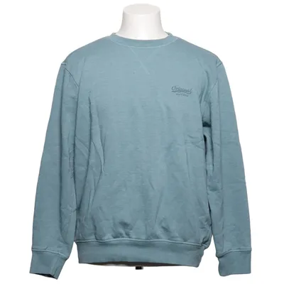 Sweatshirt (Blauw) van Man's World Katoen