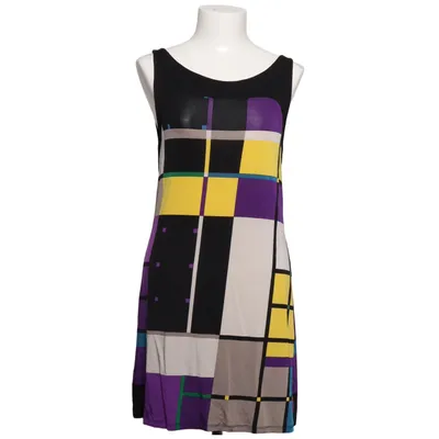 Kjole (Sort, Flerfarvet) fra Comma Elastan, Viscose
