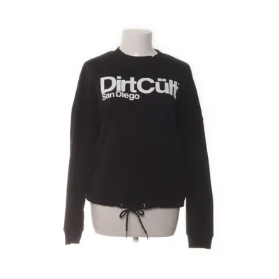 Collegetröja (Svart) från DirtCult Bomull, Polyester