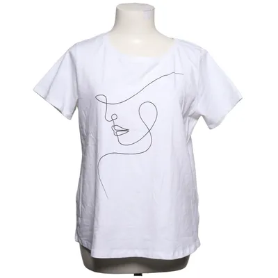 T-shirt (Blanc) de Soda Collection Coton, Élasthane