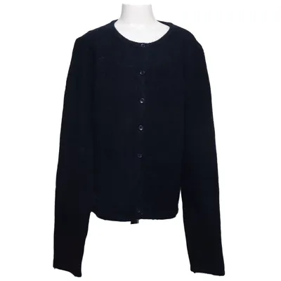 Cardigan (Noir) de Gina Tricot Acrylique, Laine d'alpaga, Élasthane, Polyester
