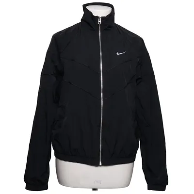 Træningsjakke (Sort) fra Nike Bomuld, Polyamid, Polyester, Viscose