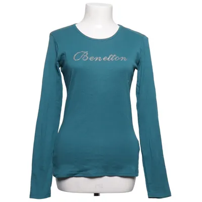 Långärmad t-shirt (Blå) från United Colors of Benetton Bomull, Polyuretan