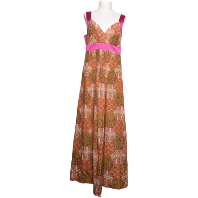 Långklänning (Flerfärgad) från CCDK Acetat, Bomull, Silke