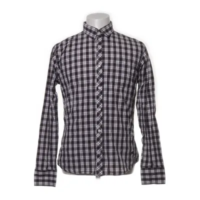 Flanellskjorta (Svart, Vit, Röd) från A-dam Bomull