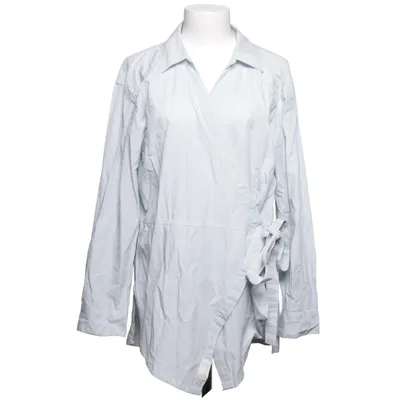 Blouse portefeuille (Bleu, Blanc) de Free People Coton