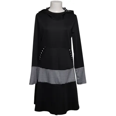 Hood dress (Black, White, Multicolored) from Misslook Cotton, Polyester