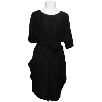 Jurk (Zwart) van Acne Zijde, Viscose