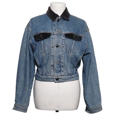 Jeansjacka (Blå, Svart) från ESPRIT Bomull