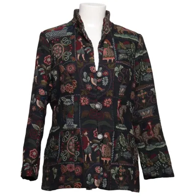 Jakke (Flerfarvet) fra Kriss Acetat, Polyester, Viscose