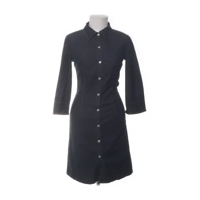 Denim jurk (Blauw) van United Colors of Benetton Katoen, Elastaan, Nylon