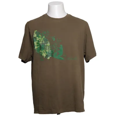 T-shirt (Marron, Vert) de Maui Sports Coton