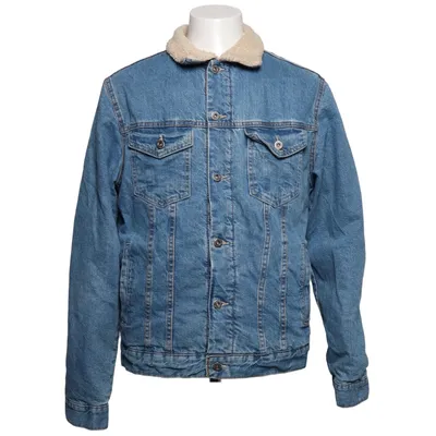 Foret Jeansjakke (Blå) fra Zara Man Akryl, Polyester