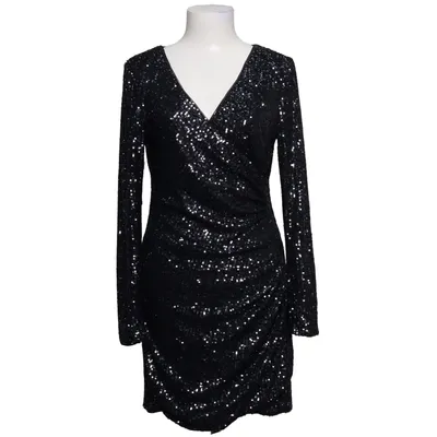 Cocktailjurk (Zwart) van Marie Lund Elastaan, Polyester