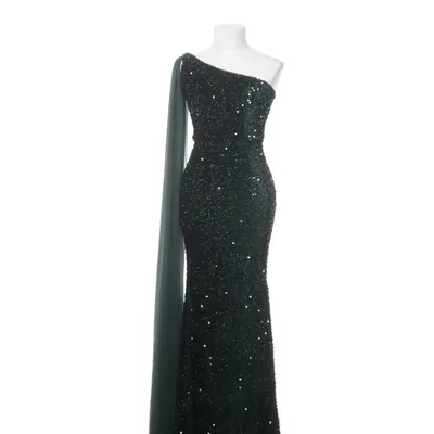 Aftonklänning (Grön) från Faeriesty Polyester, Elastan