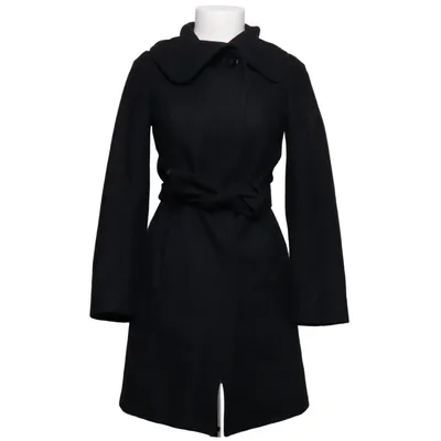 Frakke (Sort) fra Stile Benetton Polyamid, Polyester, Uld