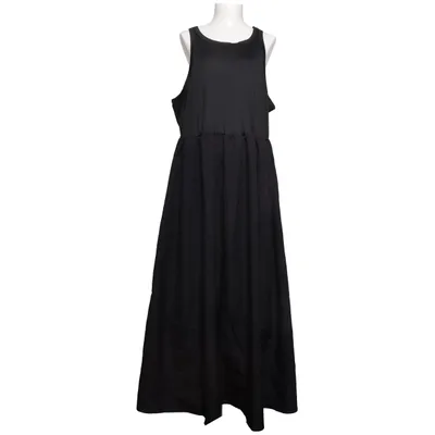 Robe longue (Noir) de Shein Curve Élasthane, Polyester