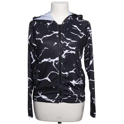 Hoodie (Black, White) from Boohoo Fit Elastane, Polyester
