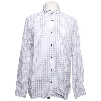 Skjorta (Vit, Svart) från Bläck Bomull