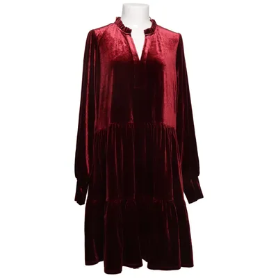 Jurk (Rood) van Part Two Elastaan, Gerecycled polyester