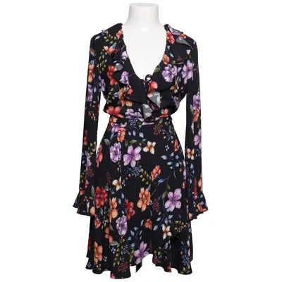 Wrap dress (Black, Multicolored) from Denny Rose