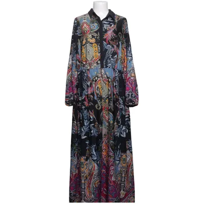 Långklänning (Svart, Flerfärgad) från Castaluna Polyester