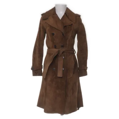 Veste longue en cuir (Marron) de Malung Sweden