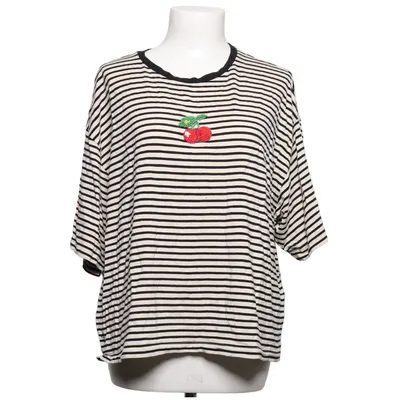 T-shirt (Vit, Svart) från Aware by Vero Moda Elastan, Lyocell