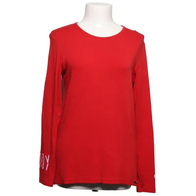 T-shirt à manches longues (Rouge) de Skiny Coton, Élasthane, Viscose