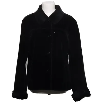 Shearling jas (Zwart) van Aguzzo Acryl, Polyamide, Polyester