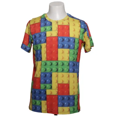 T-shirt (Yellow, Red, Blue, Multicolored) from Hoodie Lab Polyester