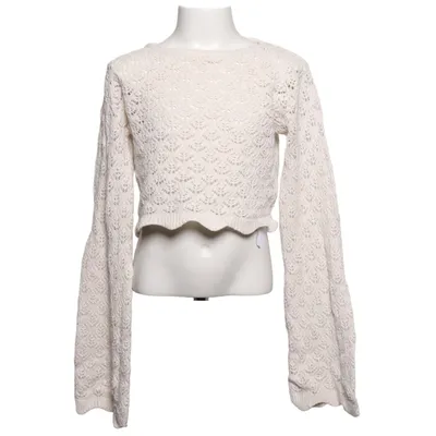 Pull-over (Blanc) de H&M Acrylique, Coton