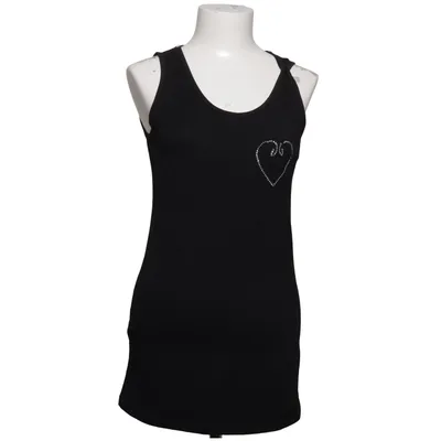 Tanktop (Zwart) van Amo&Roma Katoen, Elastaan