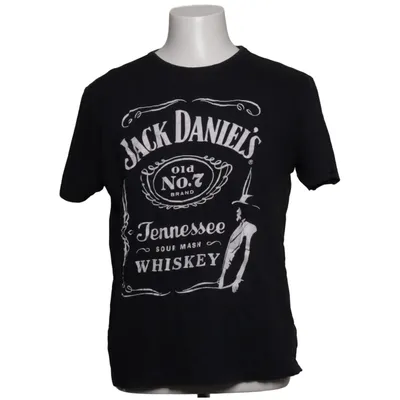 T-shirt (Zwart) van Jack Daniels Katoen