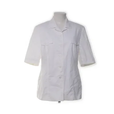 Korte mouwen shirt (Wit) van Marcona Katoen, Elastaan, Polyamide